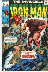 Iron Man 24  F/VF  1969