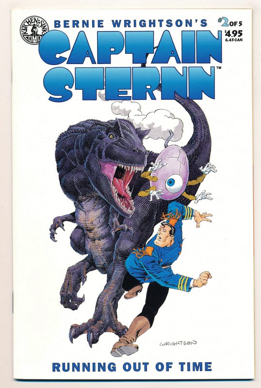 Captain Sternn Running Out of Time (1993) #1-5 NM Complete series