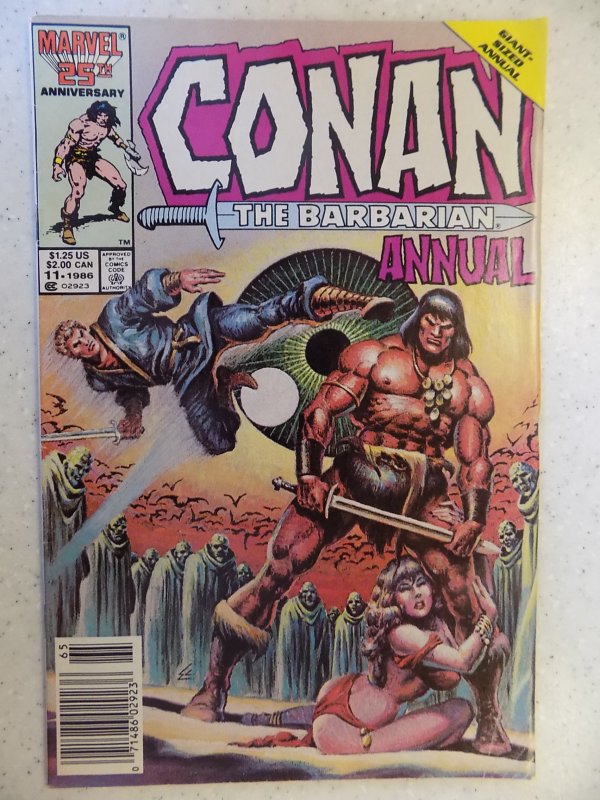 Conan the Barbarian Annual #11 (1986)