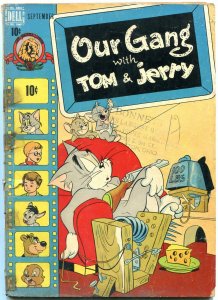 OUR GANG #50 1948-DELL COMICS-TOM & JERRY COVER M-G-M f/g