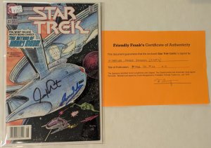 Star Trek (DC) v2 #22 - Signed by William Shatner and James Doohan!