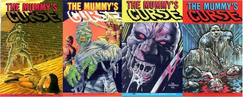 MUMMYS CURSE (1990 AI) 1-4  Blair, Somerville  COMPLETE