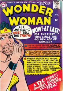 Wonder Woman #159 (Jan-66) VG/FN Mid-Grade Wonder Woman