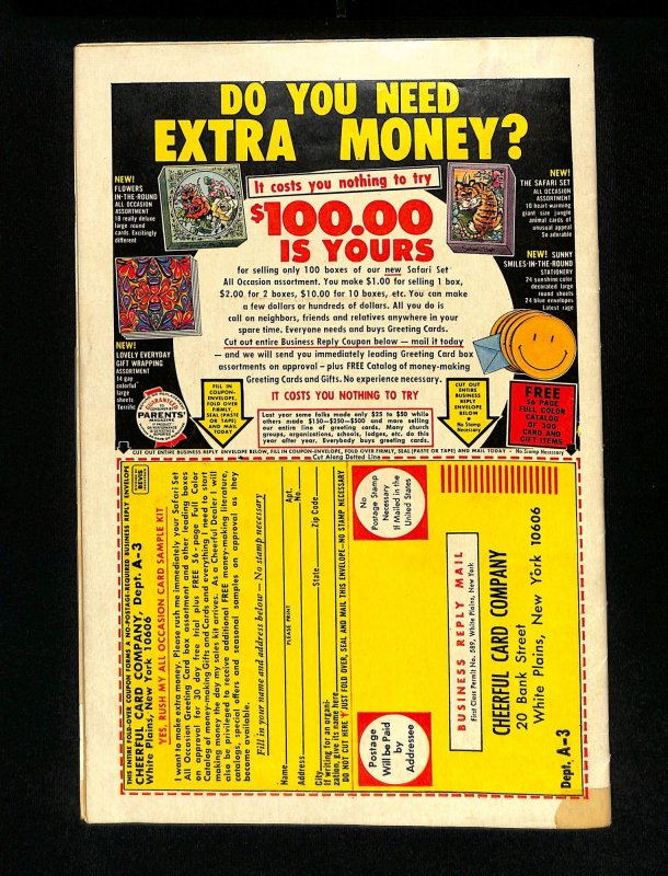 Fantastic Four #121 Secret of Gabriel! Silver Surfer Appearance!