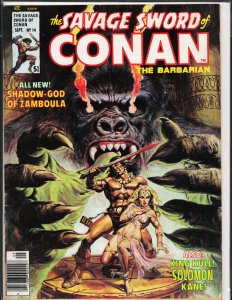The Savage Sword of Conan #14 (1976) Conan