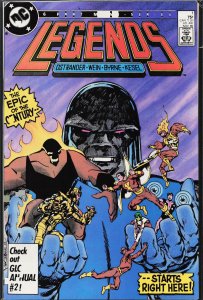 Legends #1 (1986) M.A.S.K. [Key Issue]