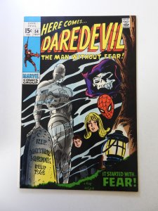 Daredevil #54 (1969) VF- condition  price written on back cover