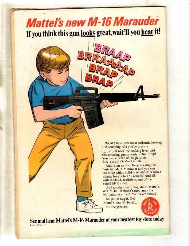 Our Army At War # 183 VG/FN DC Silver Age Comic Book Feat. Sgt. Rock Kubert JL8