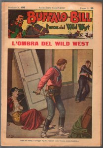 Buffalo Bill Hero Of The Wild West #196 1950-Italian edition-Dime Novel-FR
