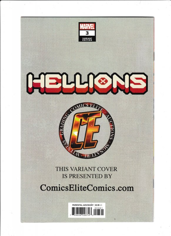 HELLIONS #03 (2020) MIKE MAYHEW | COMICS ELITE | TRADE DRESS | LTD 3000