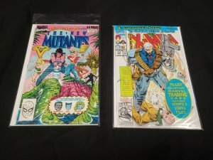 X-MEN 2PC (VF/NM) BAGGED & BOARDED, HERE BE MONSTERS, NEW MUTANTS 1989-92