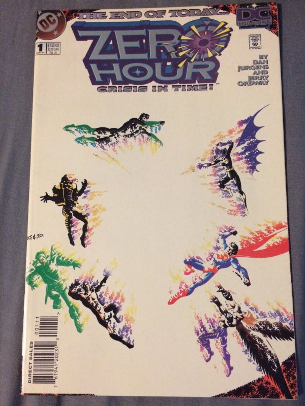 Zero Hour #1 DC Comics Crisis In Time (1994) NM