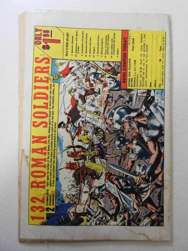 Captain Marvel #4 (1968) GD+ Condition moisture damage