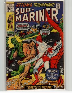Sub-Mariner #31 (1970) Namor the Sub-Mariner