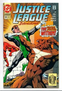 Justice League International #54 (DC, 1993) VF