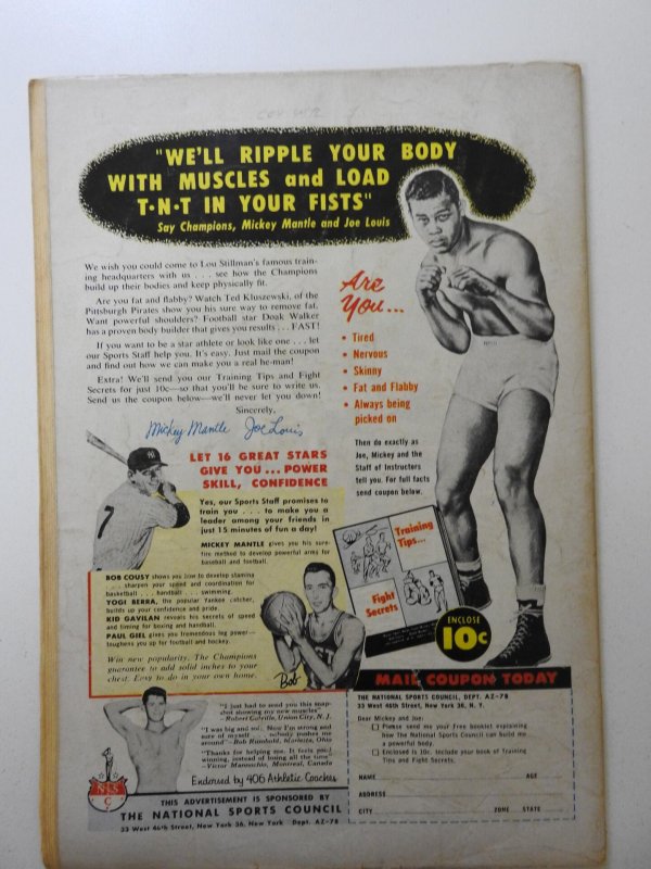 Strange Adventures #96 (1958) VG- Condition