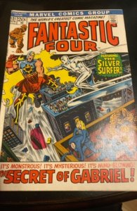 Fantastic Four #121 (1972)silver surfer app and cameo of Galactus