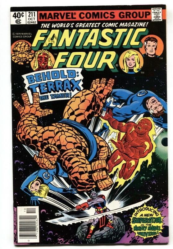 FANTASTIC FOUR #211 First  appearance of Terrax-Galactus VF/NM