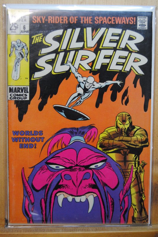 The Silver Surfer #6 (1969) VF