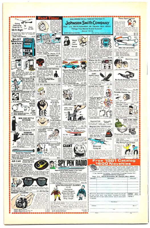 DAREDEVIL #173 (Aug1981) 8.0VF  All Frank Miller w/ Klaus Janson!  GLADIATOR!