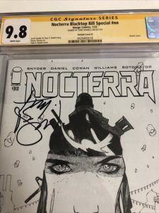 Nocterra Blacktop Bill Special (2022) # nn (CGC 9.8 SS) Signed Tony Daniels