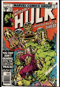 The Incredible Hulk #213 (1977) Hulk