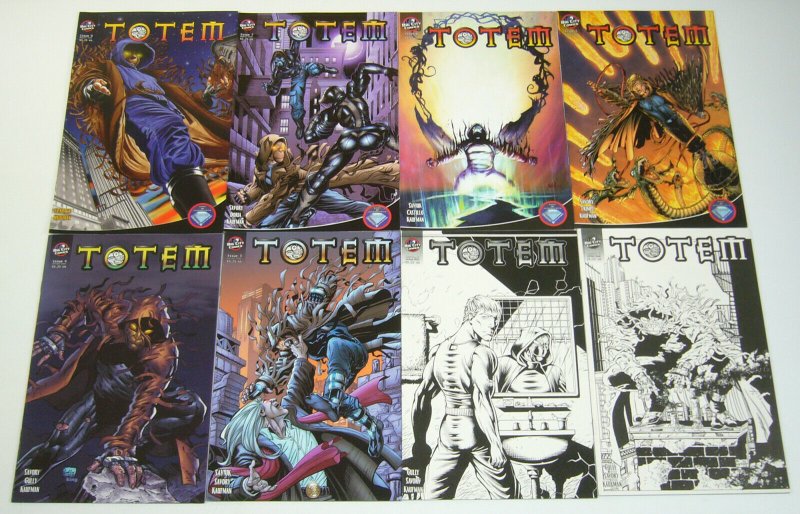 Totem #1-8 VF/NM complete series - mario gully - big city comics variants set