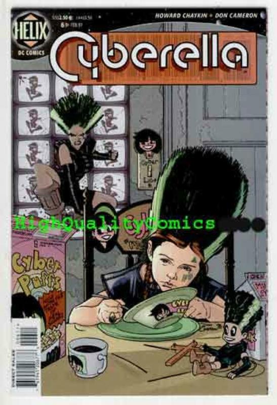 CYBERELLA #1 2, 4 5 6 7 8 9 10 11, NM, Howard Chaykin, Femme Fatale, 1996, Helix