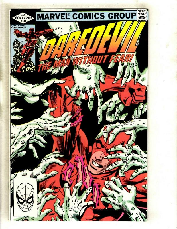 Daredevil # 180 NM Marvel Comic Book Foggy Karen Avengers Defenders Owl GK2