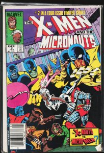 The X-Men and The Micronauts #2 (1984) Micronauts