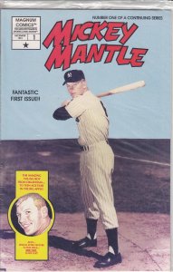 Mickey Mantle #1 (with card) VF/NM ; Magnum