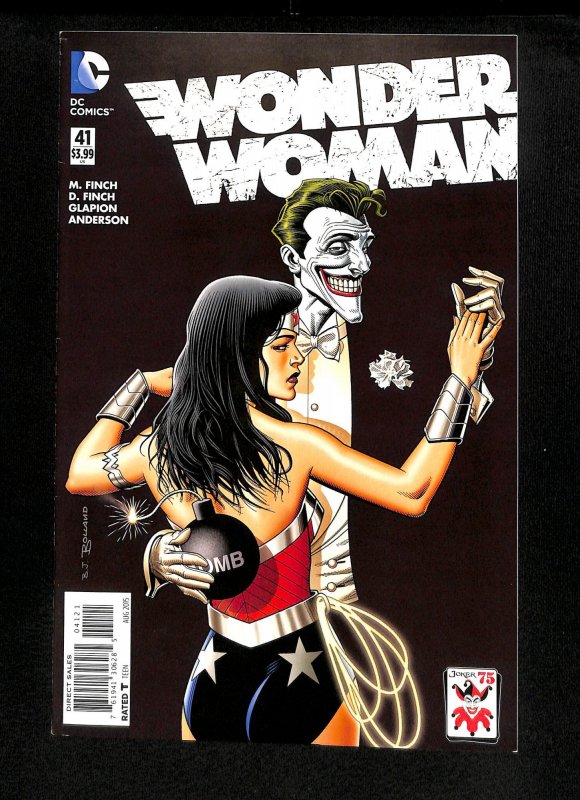 Wonder Woman #41 Brian Bolland Variant Joker