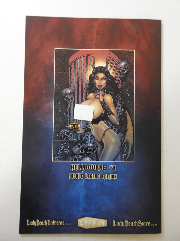 Hellwitch: Hellbourne #1 Risque Legend Edition NM Condition! Signed W/ 2 COA&...