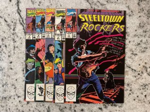 Lot Of 5 Steeltown Rockers Marvel Comic Books #1 2 3 4 5 Avengers Hulk Thor J971