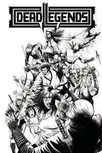 Dead Legends Ii Premier Ed Cvr B Smith Virgin Cvr Wave Blue World Comic Book 