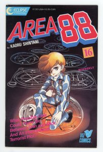 Area 88 #16 Viz Eclipse Kaoru Shintani NM