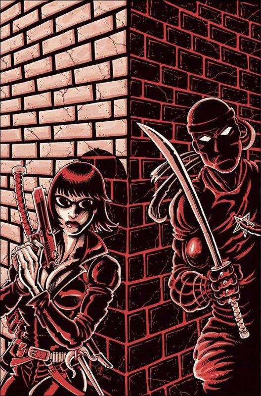 Jennifer Blood (Vol. 2) #5P VF/NM ; Dynamite | 1:11 FOC TMNT Tribute