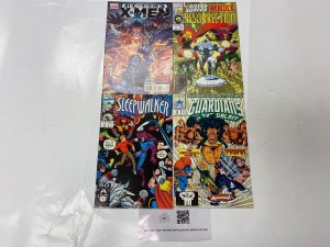 4 MARVEL comic books First X-Men #4 Surfer/ Warlock #1 Sleepwalker #3 57 KM19