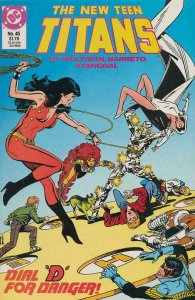 New Teen Titans, The (2nd Series) #45 VF/NM; DC | we combine shipping 
