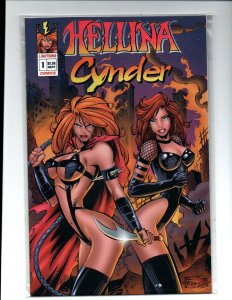 Hellina Cynder #1 - sexy good girl - Near Mint