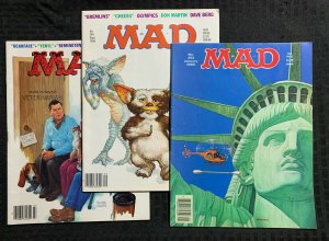 1984 1985 MAD Magazine #248 249 252 VG/VG+ Don Martin / Gremlins LOT of 3