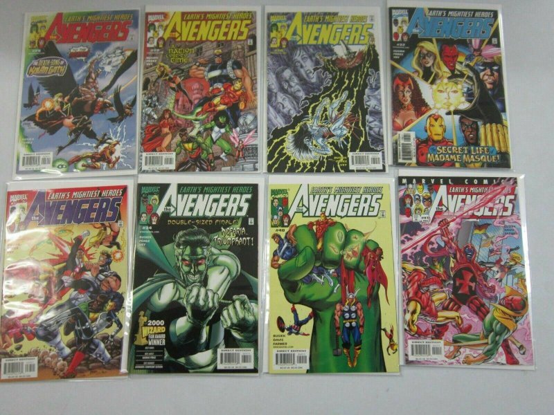 Avengers comic lot (1st series) from:#1-84 49 diff 8.0 VF (1998-2004)
