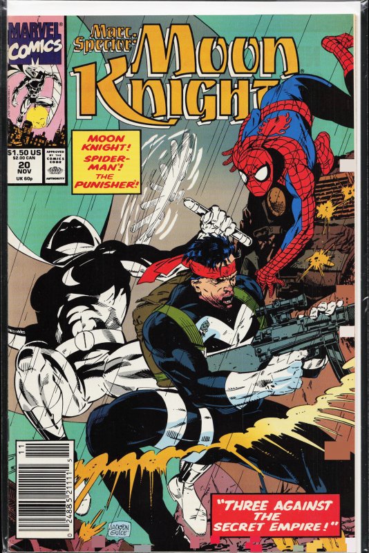 Marc Spector: Moon Knight #20 (1990) Moon Knight