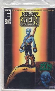 Young Zen Intergalactic Ninja #1 (in bag) VF ; Entity | Sam Kieth Card