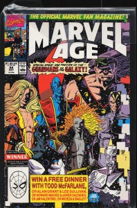 Marvel Age #88 (1990) Guardians of the Galaxy