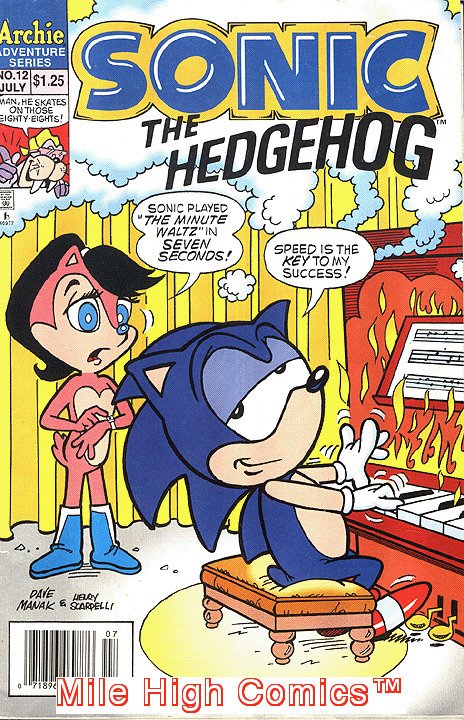 sonic the hedgehog comics funny