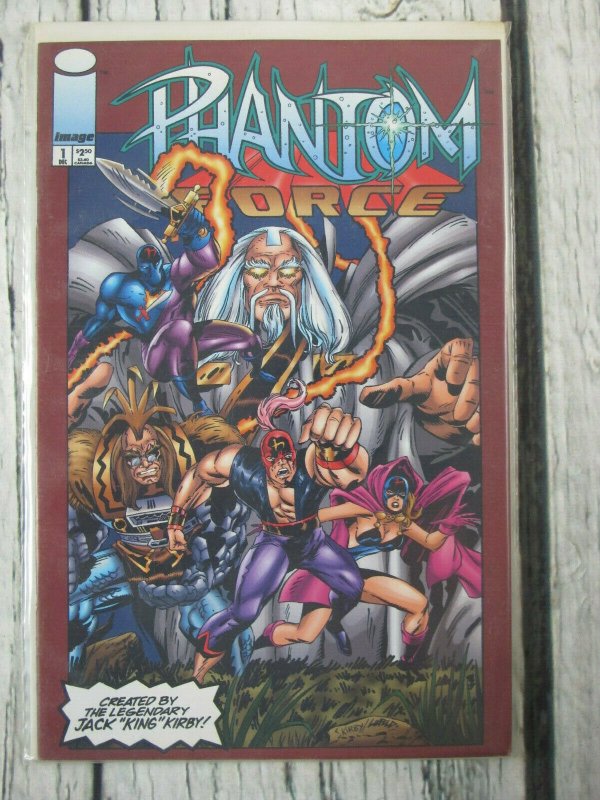 Phantom Force #1 1993 Image Modern Age Comic VF+