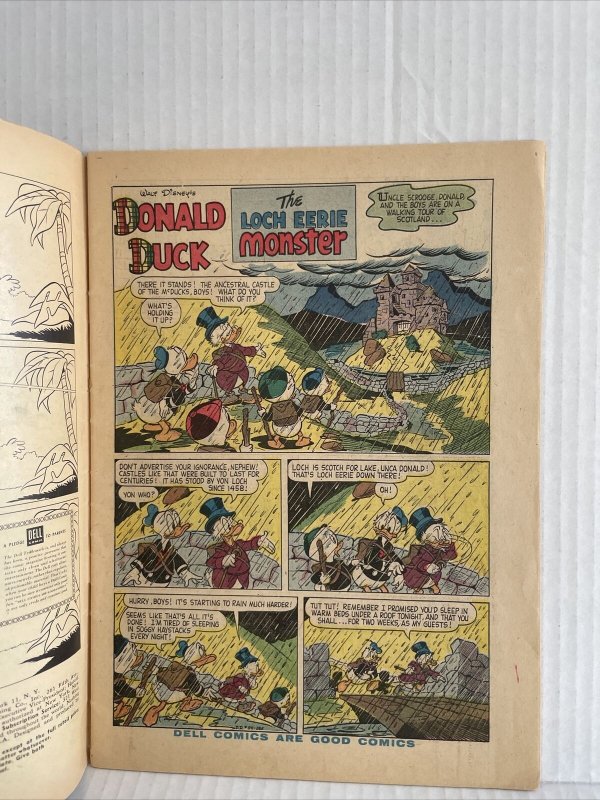 Walt Disney’s Donald Duck #59 1958 Dell Comics 
