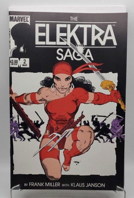 ELEKTRA SAGA #1,2,3,4 (1-4) Frank Miller NM-  