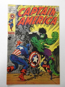 Captain America #110 (1969) FN/VF Condition!
